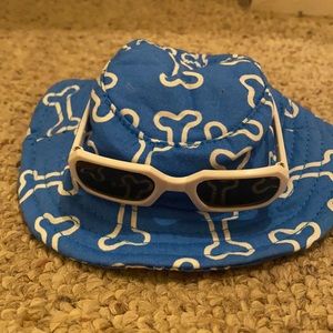 Dog Bone Hat with Sunglasses S/ES